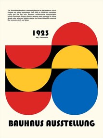 Ilustratie Bauhaus Ausstellung, Retrodrome