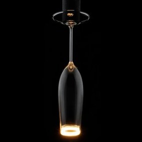 Floating LED Champagne Clear