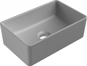 Mexen Nadia opbouwwastafel 36 x 23 cm, lichtgrijs mat - 21613661