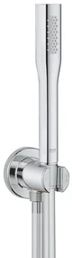 GROHE Euphoria Cosmopolitan Stick Handdoucheset - 1 straalsoort - met houder - met wandaansluitbocht - gladde slang - 150cm - chroom 26404000