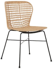 Must Living Bahamas Retro Eetkamerstoel Loom Naturel
