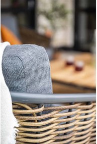 Garden Impressions San Vito loungeset 4-delig - donker grijs