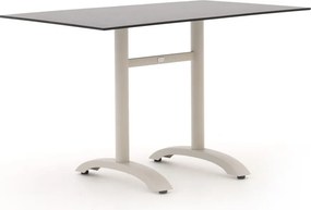 Tuin eettafel Bellagio | Rechthoekig | Tuintafel Kunststof | 140x80cm | 4 personen | Kees Smit Tuinmeubelen