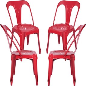 Set van 4 Ulix-stoelen