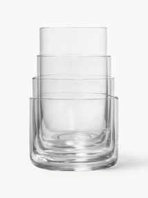 Kristalglazen tumblers Nesting, 4-delig