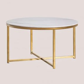 Salontafel In Roestvrij Staal Azuara Goud - Sklum