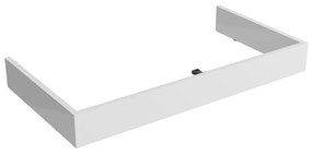 Muebles plint voor badkamermeubel 60cm wit hoogglans