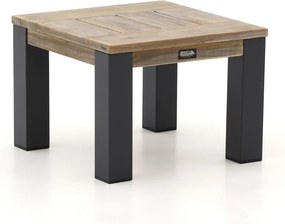 Bijzettafel tuin ROUGH | Vierkant  | Tuintafel Teakhout | 55x55cm | Kees Smit Tuinmeubelen