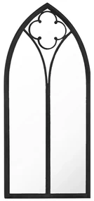 vidaXL Spiegel 100x45 cm ijzer zwart
