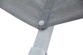Zweefparasol  3.5m S2 Excellent (excl. voet) Grijs-antraciet Camello Luna