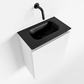 Mondiaz Ture 40cm toiletmeubel talc met wastafel urban midden geen kraangat