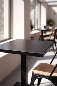Kuat Zwart 70 cm tafel