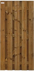 Tuindeur Timber vuren bruin geimpregneerd (90 x 180 cm) geschaafd schermdikte 4,7 cm