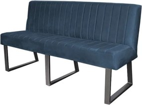 Eetkamerbank - Hengelo - stof Element blauw 13 - 220 cm