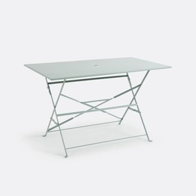 Rechthoekige plooibare tafel, metaal, Ozevan