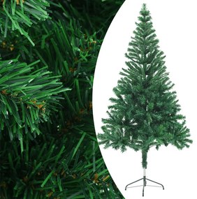 vidaXL Kunstkerstboom met LED's en standaard en 380 takken 150 cm