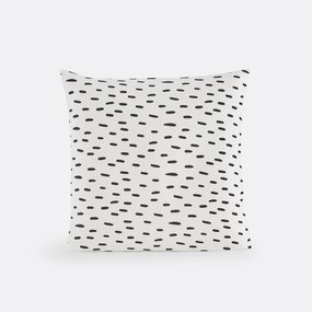 Bedset in katoen, vierkantige kussensloop, Circuit