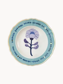 Handgemaakt pastabord Peony van porselein