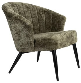 Dutchbone Georgia Fauteuil Groen Velvet