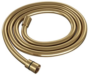 Brauer Gold Edition opbouw regendoucheset met staafhanddouche en hoofddouche 20cm geborsteld messing PVD