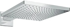 Hansgrohe Raindance E Square hoofddouche E300 1jet m. douchearm 39cm 30x30cm chroom 26238000