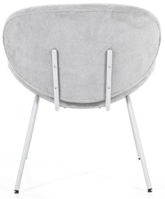 By-Boo Ace Retro Fauteuil Grijs