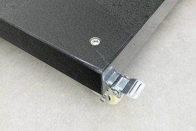 Platinum Challenger Premium T1 4x3 m - Champagne Sandstone met Marbella voet en hoes