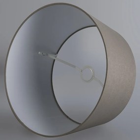 Moderne hanglamp wit met kap 45 cm taupe - Combi 1