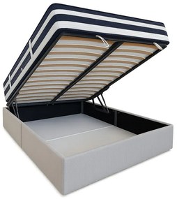 Kofferbed met opklapbare lattenbodem, Leona