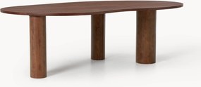 Eettafel Naruto van eikenhout in organische vorm, in verschillende formaten