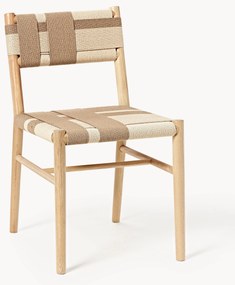 Houten stoel Mani van essenhout
