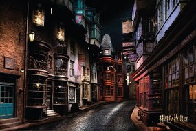Poster Harry Potter - Wegisweg, (91.5 x 61 cm)