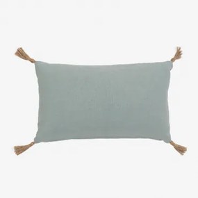 Rechthoekig Kussen 30x50 Cm Van Lavras-katoen Ijsberg - Sklum