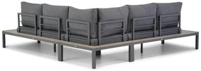 Loungeset 5 personen Aluminium Grijs Lifestyle Garden Furniture Palm Beach