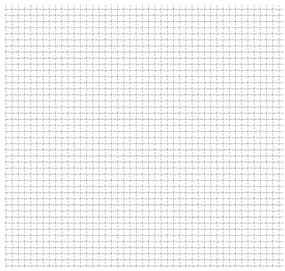 vidaXL Draadhek geweven gaas 50x50 cm 21x21x2,5 mm roestvrij staal