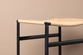 Jörn Counter Barkruk - 65 cm - Evy - Naturel - Rattan - Jörn