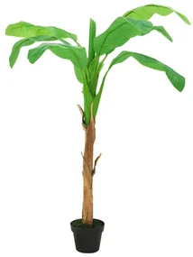 vidaXL Kunstboom met pot banaan 180 cm groen