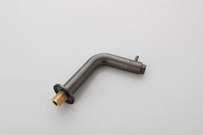 Saniclear Iron inbouw toiletkraan verouderd ijzer - gunmetal