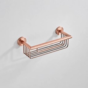 Saniclear Copper shampoohouder / doucherek 30cm geborsteld koper