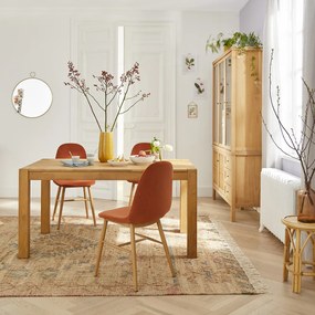 Tafel in eik, 2 verlengstukken, Adelita