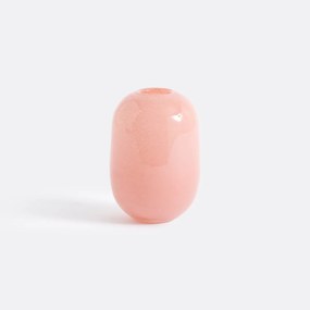 Afgeronde vaas in glas H14,5 cm, Iva