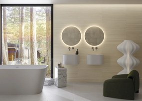 Jabo Valkiria wandtegel creme gestreept30x75cm gerectificeerd