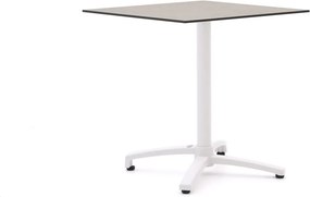 Inklapbare tafel Bellagio | Vierkant | Tuintafel Kunststof | 80x80cm | 2 personen | Kees Smit Tuinmeubelen