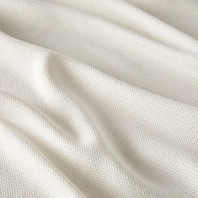 Gordijn met gevlochten afwerking en oogjes Montego