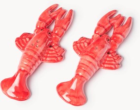 Handgeschilderde zout- en pepermolens Lobster, 2-delig