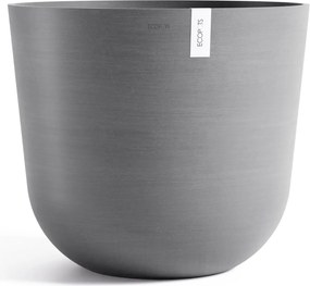 Ecopots bloempot Oslo 65 - Rond - Grey - Diameter 65 x H56,6 cm