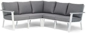 Hoek loungeset 4 personen Aluminium Wit  Lifestyle Garden Furniture Palazzo