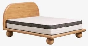 Bicheno Mangohouten Bed Mangohout & 160 X 200 Cm & 160 X 200 Cm - Guideor - Sklum