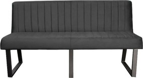Eetkamerbank - Hengelo - stof Element donkergrijs 22 - 220 cm