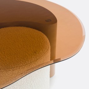 Salontafel met 2 poefjes, Poglio